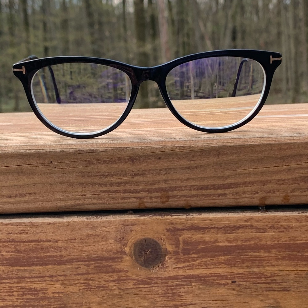 AUTHENTIC TOM FORD 5509 BLACK & GOLD EYEGLASSES